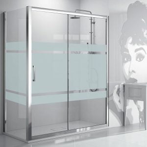 Frontal Mampara Corredero modelo 2